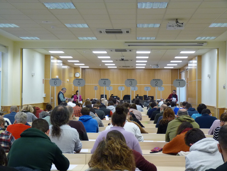 Comienza la segunda semana de exámenes en UNED Pamplona 